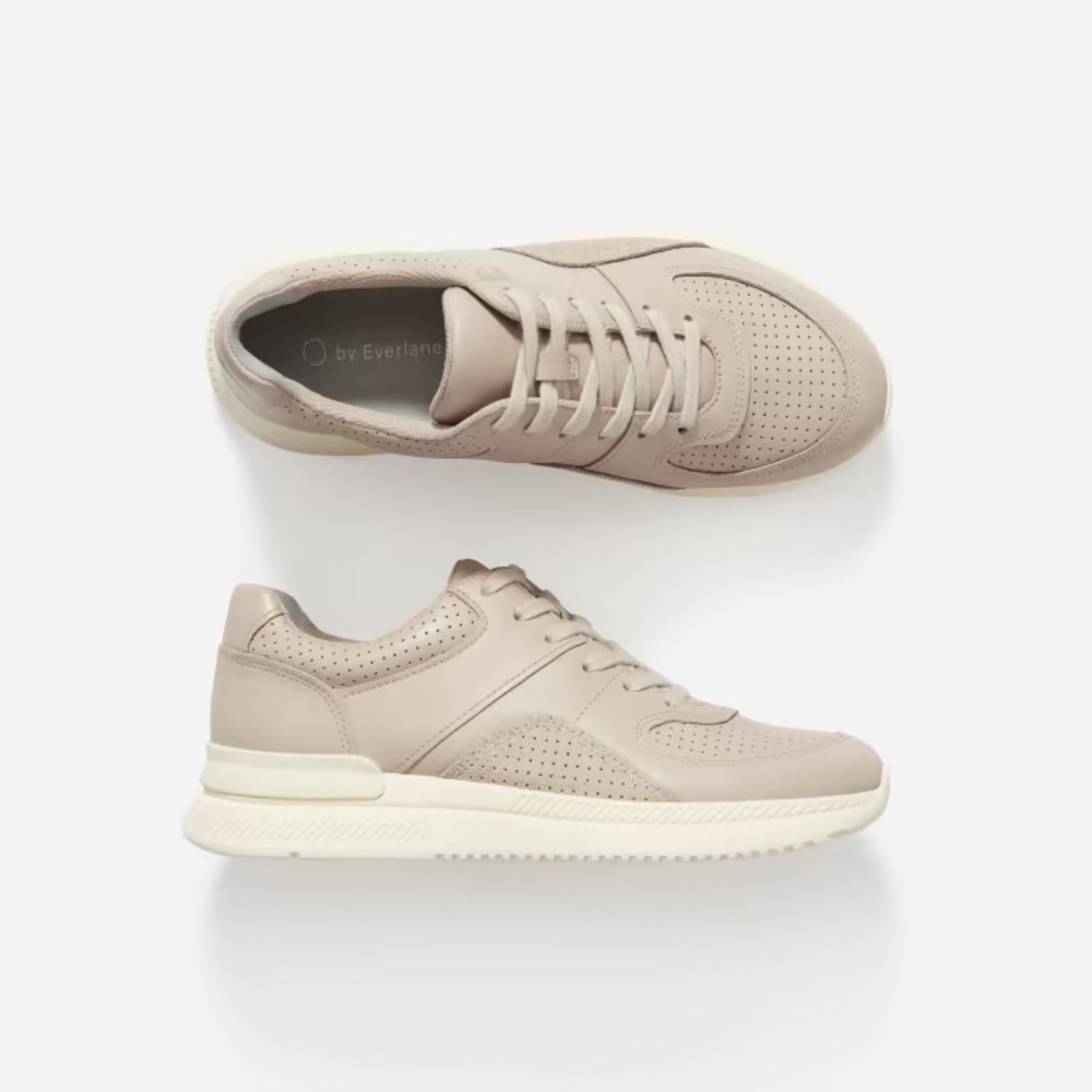 New Everlane Tread Trainer Sneaker in Sand - size W 10 M 8